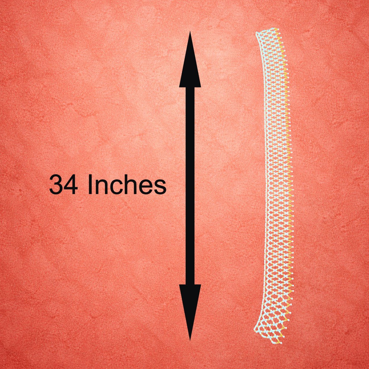 Moti Mahirap Premium Pearl Rangoli Decoration (Golden) - Image 2