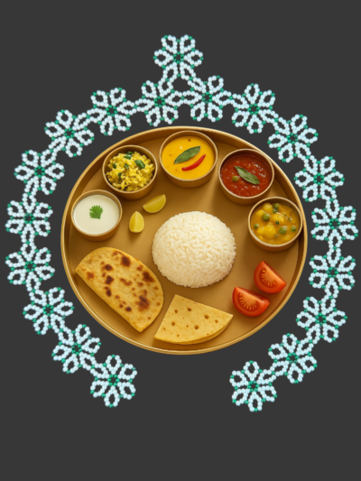 Moti Flower Mahirap Premium Pearl Rangoli Decoration (Green)