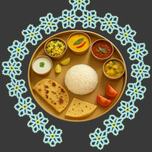 Moti Flower Mahirap Premium Pearl Rangoli Decoration (Yellow)