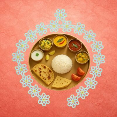 Moti Flower Mahirap Premium Pearl Rangoli Decoration (Yellow)