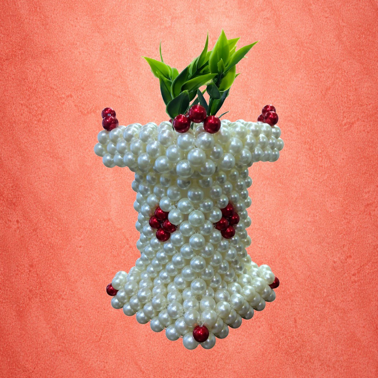 Handmade Moti Tulsi Vrindavan (6") - Image 2