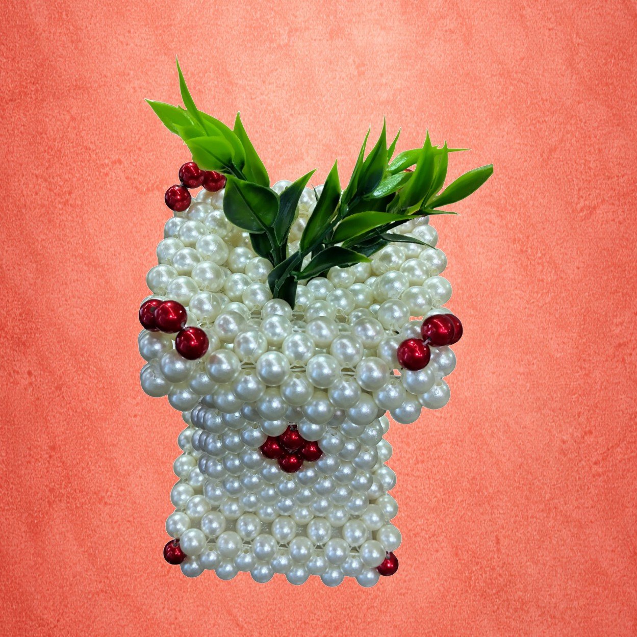 Handmade Moti Tulsi Vrindavan (6") - Image 3