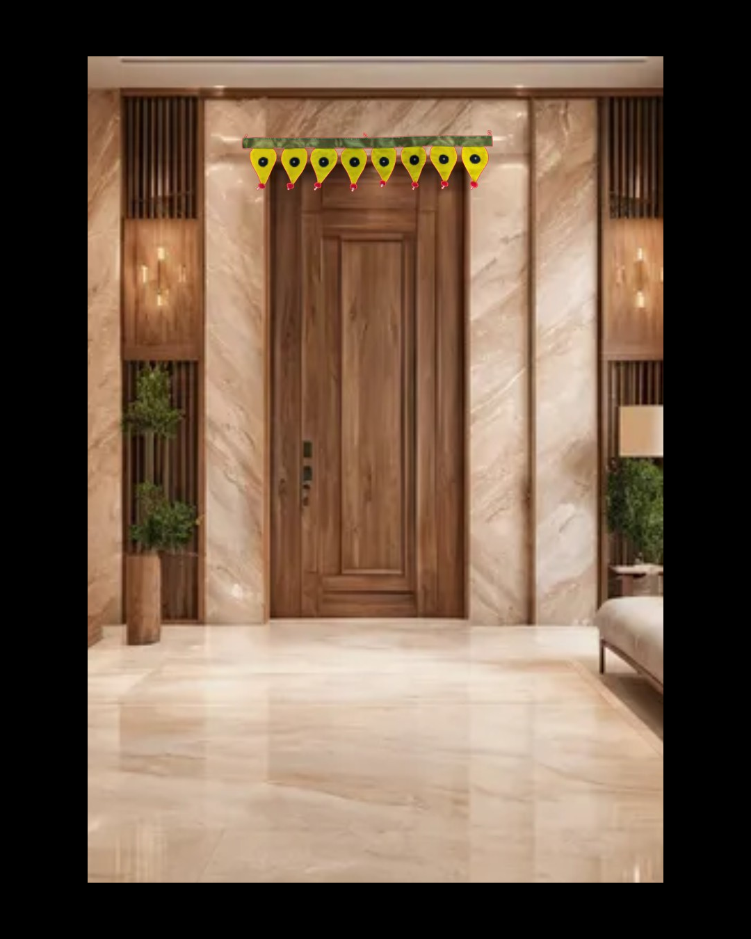 Vitthal Tilak Khun Toran – Panduranga Devotional Door Hanging - Image 2