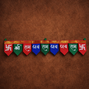 Shree Ram Decorative Khun Toran – Traditional Festive Door Hanging